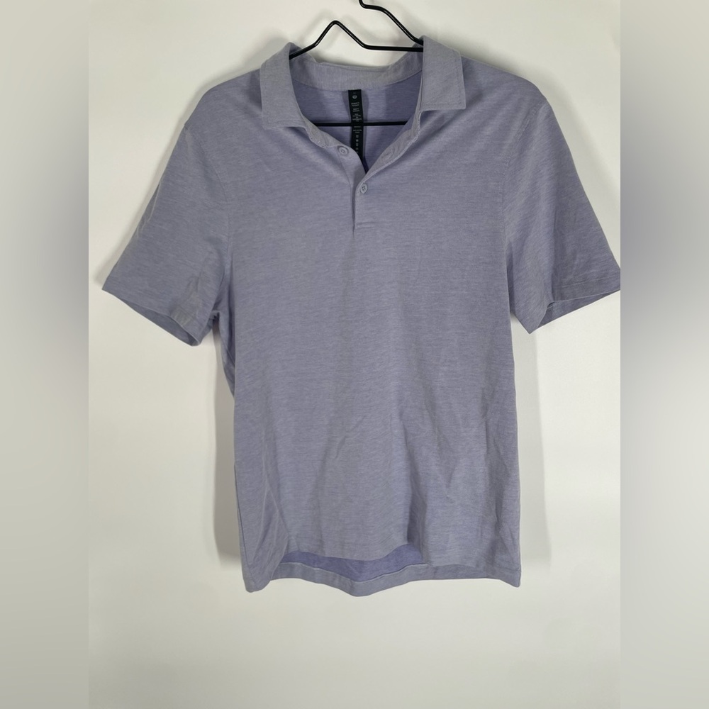 lululemon athletica Men's Lavender Polo Shirt